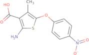 2-Amino-4-methyl-5-(4-nitrophenoxy)thiophene-3-carboxylic acid