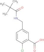 2-chloro-5-[(2,2-dimethylpropanoylamino)-methyl]-benzoic acid