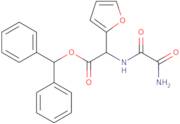 Benzhydryl 2-(2-amino-2-oxoacetamido)-2-(furan-2-yl)acetate