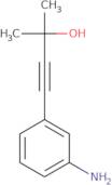 4-(3-Aminophenyl)-2-methyl-3-butyn-2-ol