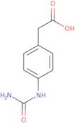 2-[4-(Carbamoylamino)phenyl]acetic acid