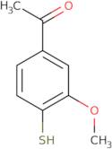1-(3-Methoxy-4-sulfanylphenyl)ethan-1-one