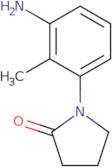 1-(3-amino-2-methylphenyl)pyrrolidin-2-one