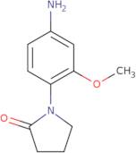 1-(4-Amino-2-methoxyphenyl)pyrrolidin-2-one