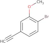 1-Bromo-4-ethynyl-2-methoxybenzene