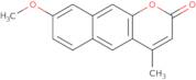 8-Methoxy-4-methylbenzo[g]coumarin