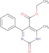 Ethyl 6-methyl-2-oxo-4-phenyl-1,2-dihydro-5-pyrimidinecarboxylate