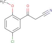 3-(5-Chloro-2-methoxy-phenyl)-3-oxo-propionitrile