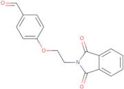 4-[2-(1,3-Dioxo-1,3-dihydro-2H-isoindol-2-yl)-ethoxy]benzenecarbaldehyde