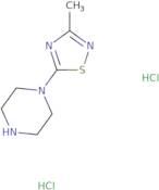 1-(3-Methyl-1,2,4-thiadiazol-5-yl)piperazine dihydrochloride