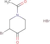 1-Acetyl-3-bromopiperidin-4-one hydrobromide