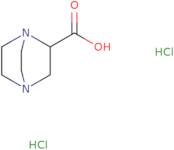 1,4-Diazabicyclo[2.2.2]octane-2-carboxylic acid dihydrochloride