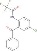 N-(2-Benzoyl-4-chlorophenyl)-2,2,2-trifluoroacetamide