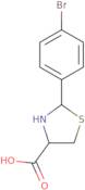 2-(4-Bromophenyl)-1,3-thiazolidine-4-carboxylic acid