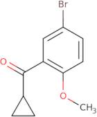 (5-Bromo-2-methoxyphenyl)(cyclopropyl)methanone