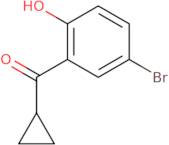 4-Bromo-2-cyclopropanecarbonylphenol