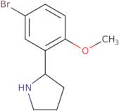 2-(5-Bromo-2-methoxyphenyl)pyrrolidine