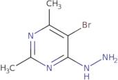 5-Bromo-4-hydrazinyl-2,6-dimethylpyrimidine