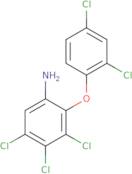 3,4,5-Trichloro-2-(2,4-dichlorophenoxy)aniline