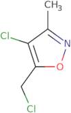 4-Chloro-5-(chloromethyl)-3-methyl-1,2-oxazole