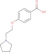 4-(2-Pyrrolidin-1-yl-ethoxy)-benzoic acid