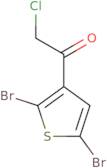 2-Chloro-1-(2,5-dibromothiophen-3-yl)ethan-1-one