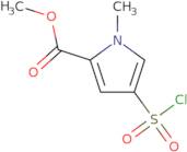 Methyl 4-(chlorosulfonyl)-1-methyl-1H-pyrrole-2-carboxylate