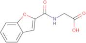 2-[(1-Benzofuran-2-yl)formamido]acetic acid