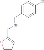 (4-Chloro-benzyl)-furan-2-ylmethyl-amine