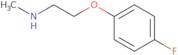 2-(4-Fluorophenoxy)-N-methyl-1-ethanamine