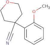 4-(2-Methoxyphenyl)oxane-4-carbonitrile