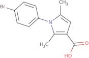 1-(4-Bromophenyl)-2,5-dimethyl-1H-pyrrole-3-carboxylic acid