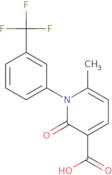 6-Methyl-2-oxo-1-(3-(trifluoromethyl)phenyl)-1,2-dihydropyridine-3-carboxylic acid