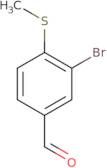 3-Bromo-4-(methylsulfanyl)benzaldehyde