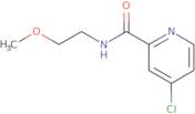 4-Chloro-N-(2-methoxyethyl)pyridine-2-carboxamide