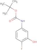 tert-Butyl N-(4-fluoro-3-hydroxyphenyl)carbamate