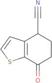 4,5,6,7-Tetrahydro-7-oxo-benzo[b]thiophene-4-carbonitrile