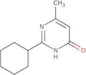 2-Cyclohexyl-6-methyl-3,4-dihydropyrimidin-4-one