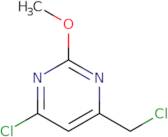 4-chloro-6-(chloromethyl)-2-methoxypyrimidine