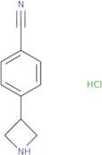 4-(Azetidin-3-yl)benzonitrile hydrochloride