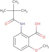 2-(2,2-Dimethylpropanamido)-6-methoxybenzoic acid