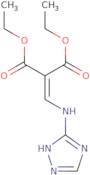 diethyl 2-((3H-2,3,5-triazolylamino)methylene)propane-1,3-dioate