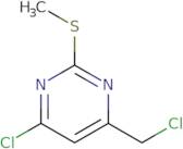 4-Chloro-6-(chloromethyl)-2-(methylsulfanyl)pyrimidine