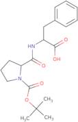 1-Boc-L-prolyl-D-phenylalanine