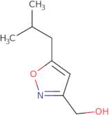 [5-(2-Methylpropyl)-1,2-oxazol-3-yl]methanol