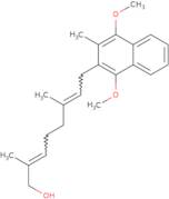 (2E,6E)-8-(1,4-Dimethoxy-3-methylnaphthalen-2-yl)-2,6-dimethylocta-2,6-dien-1-ol