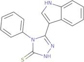 5-(1H-Indol-3-yl)-4-phenyl-4H-1,2,4-triazole-3-thiol