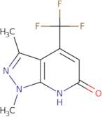 1,7-Dihydro-1,3-dimethyl-4-(trifluoromethyl)-6H-pyrazolo[3,4-b]pyridin-6-one