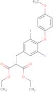 Diethyl 2-(3,5-diiodo-4-(4-methoxyphenoxy)benzyl)malonate