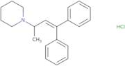 1-(4,4-Diphenyl-3-buten-2-yl)piperidine hydrochloride